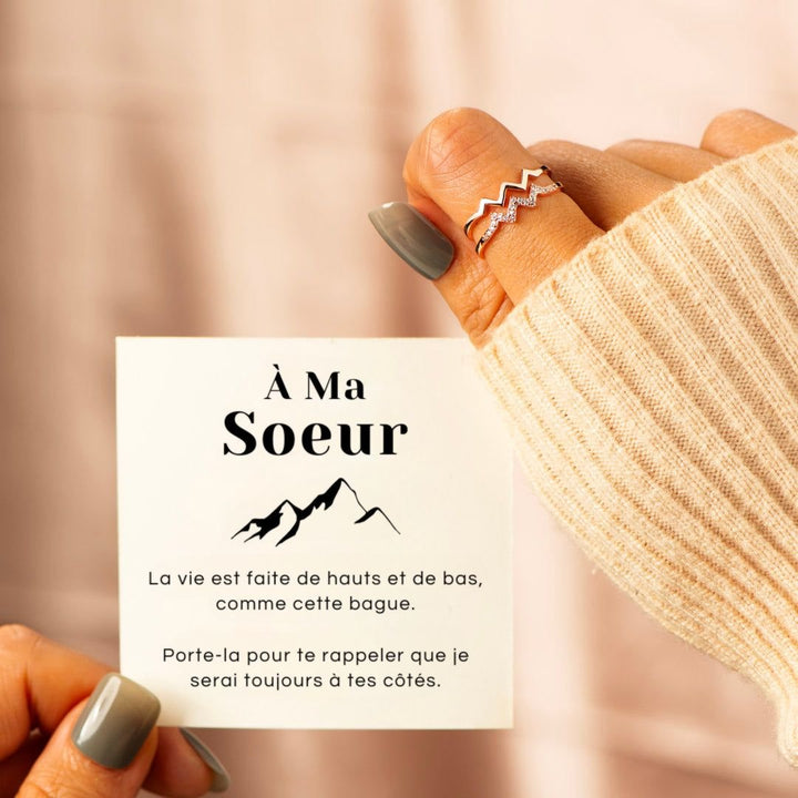 Adjustable Ring - To my sister