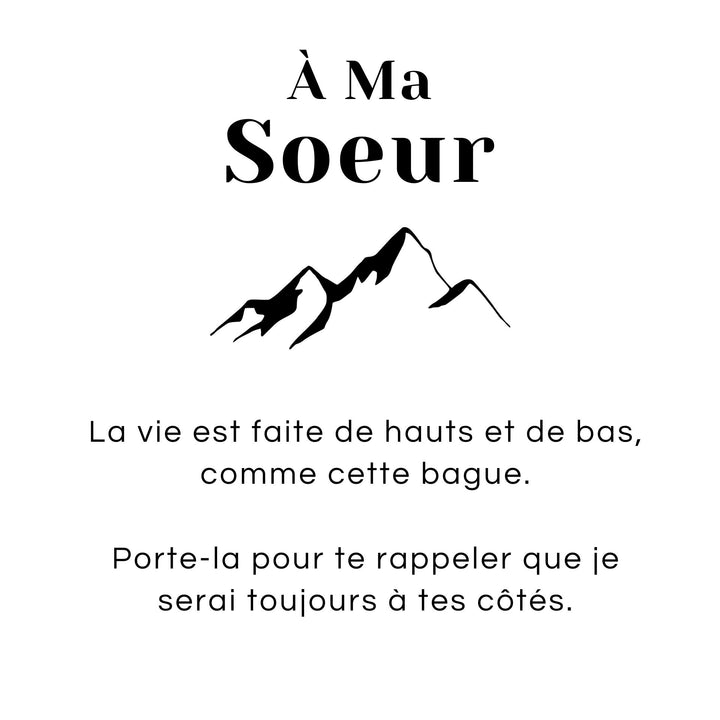 Adjustable Ring - To my sister