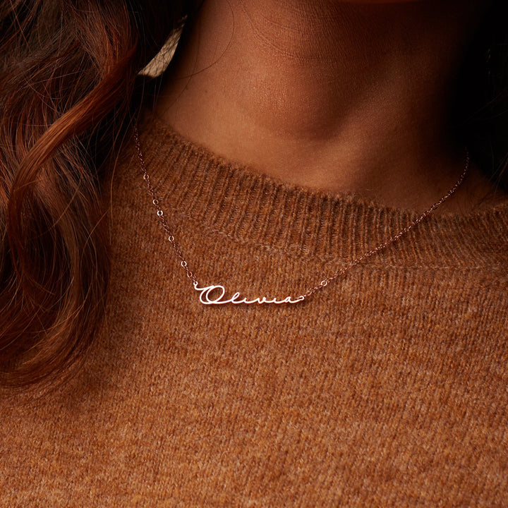 Minimalist Firstname necklace