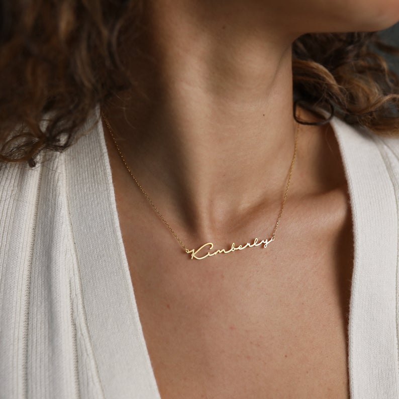 Minimalist Firstname necklace