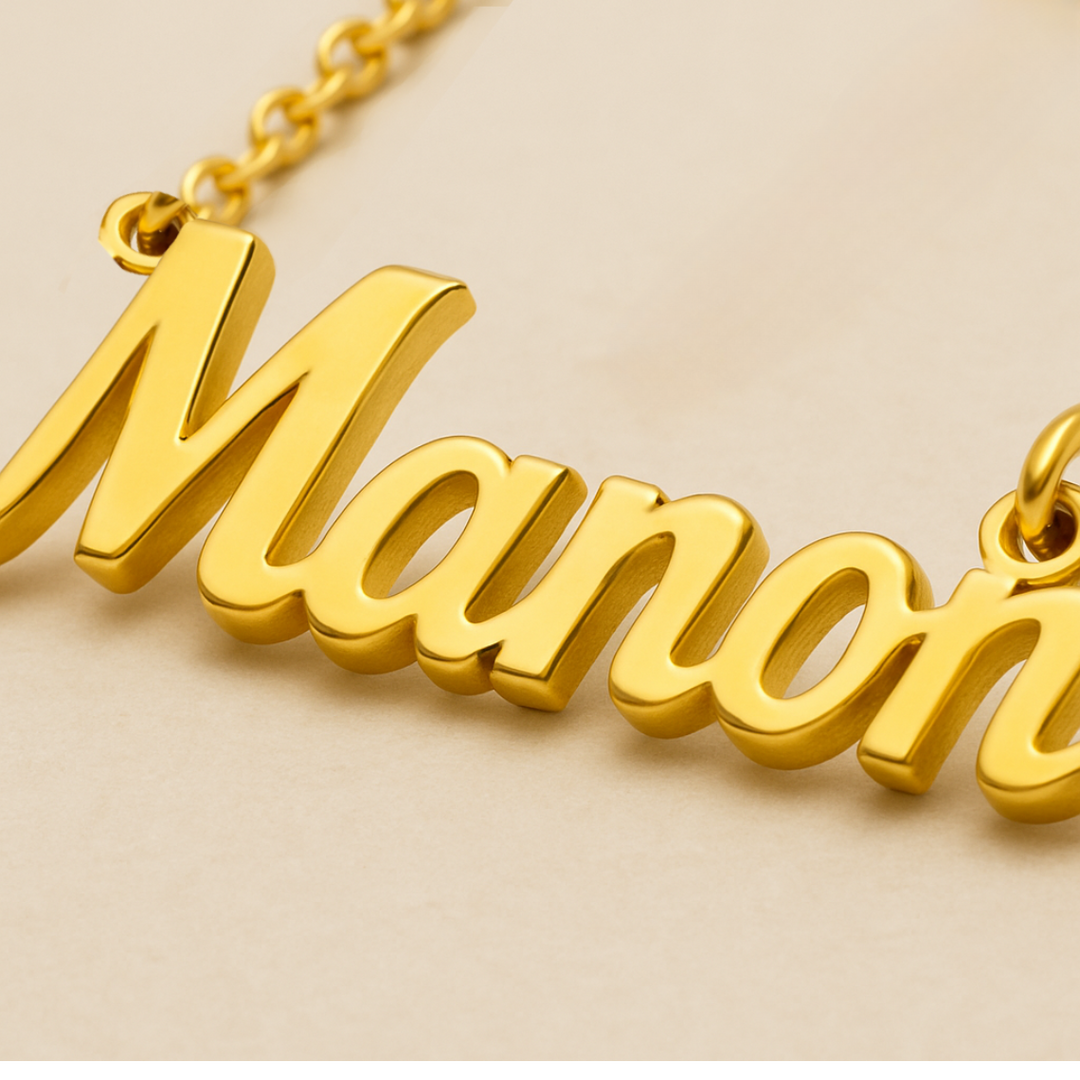 Collar personalizado con el nombre