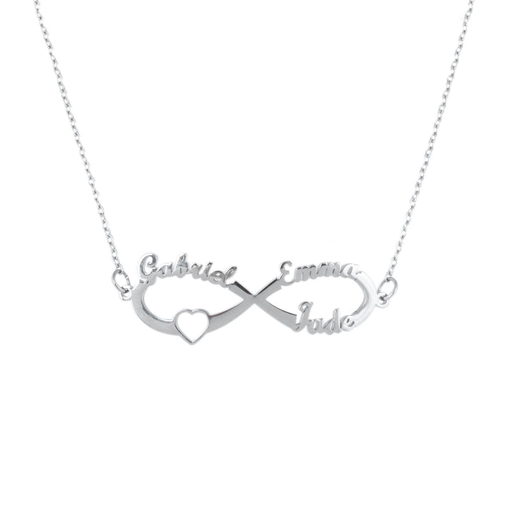 Personalized Infinite Love Necklace