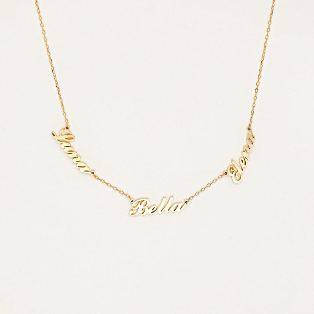 Personalized Multiple Name Necklace