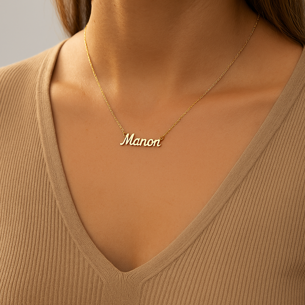 Collar personalizado con el nombre