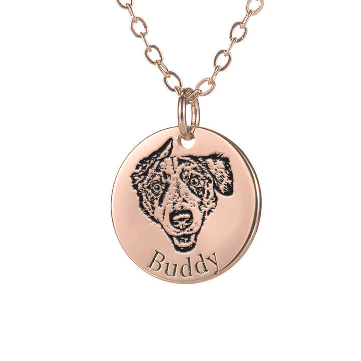 Best Friend Image Necklace