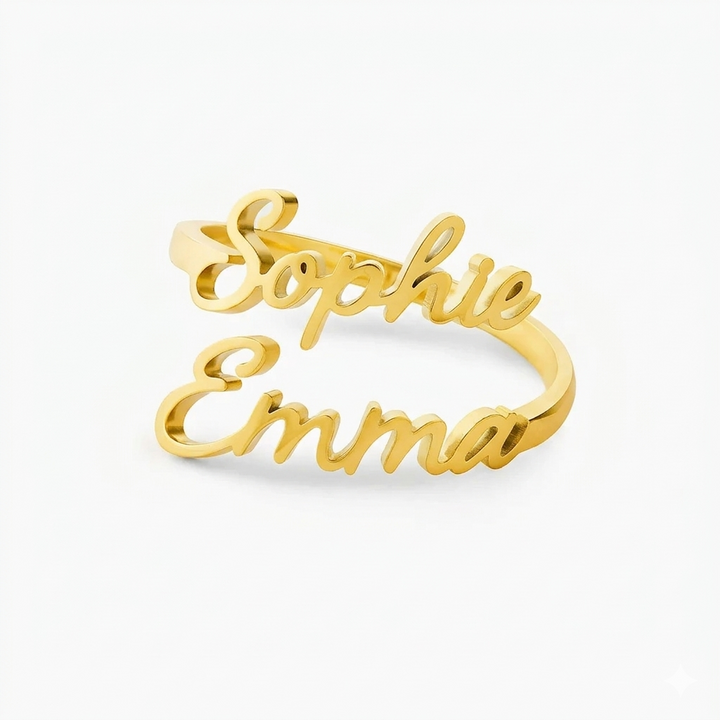 Bague Ajustable Prénoms