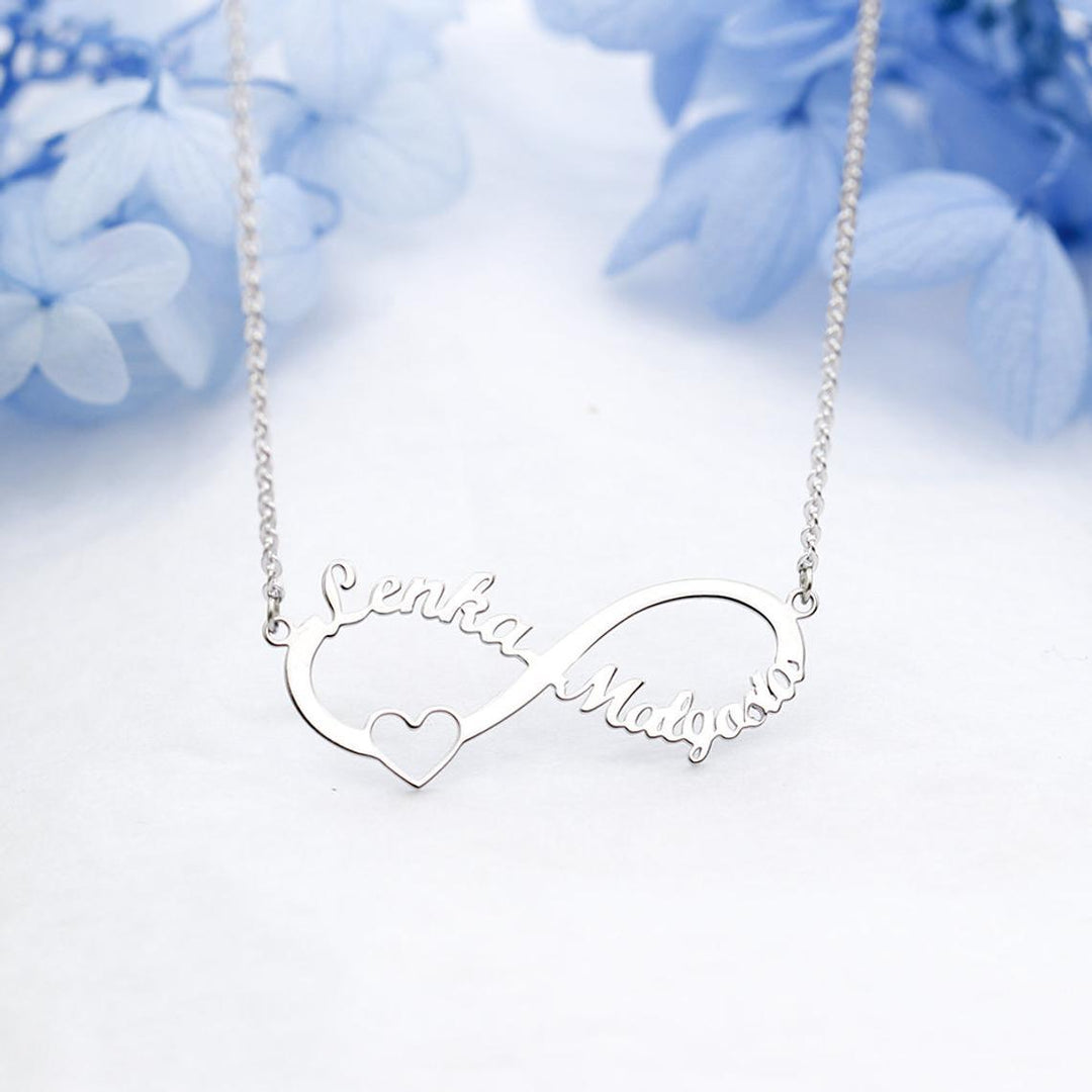 Personalized Infinite Love Necklace
